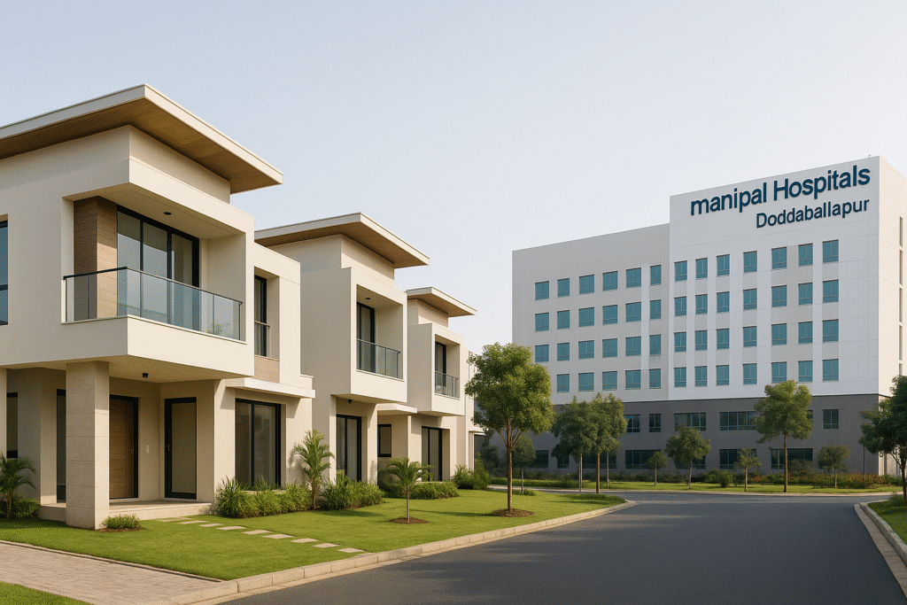 Upcoming Villas Near Manipal Hospital Doddaballapur